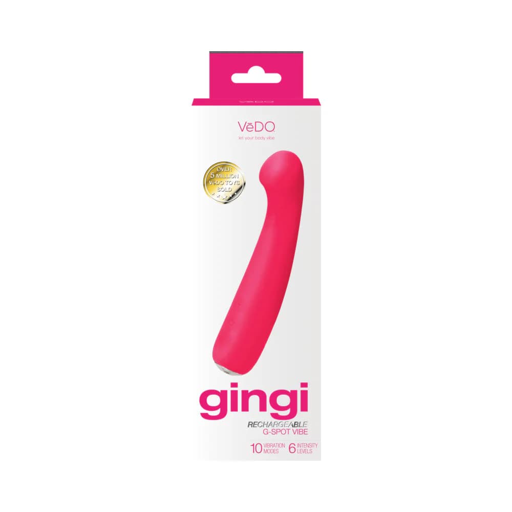 VeDO Gingi Rechargeable G-Spot Pink thumbnail 5