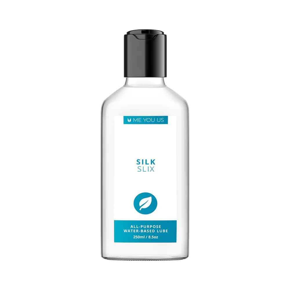 Me You Us Silk Slix Water-Based Lubricant White 8.4 oz.