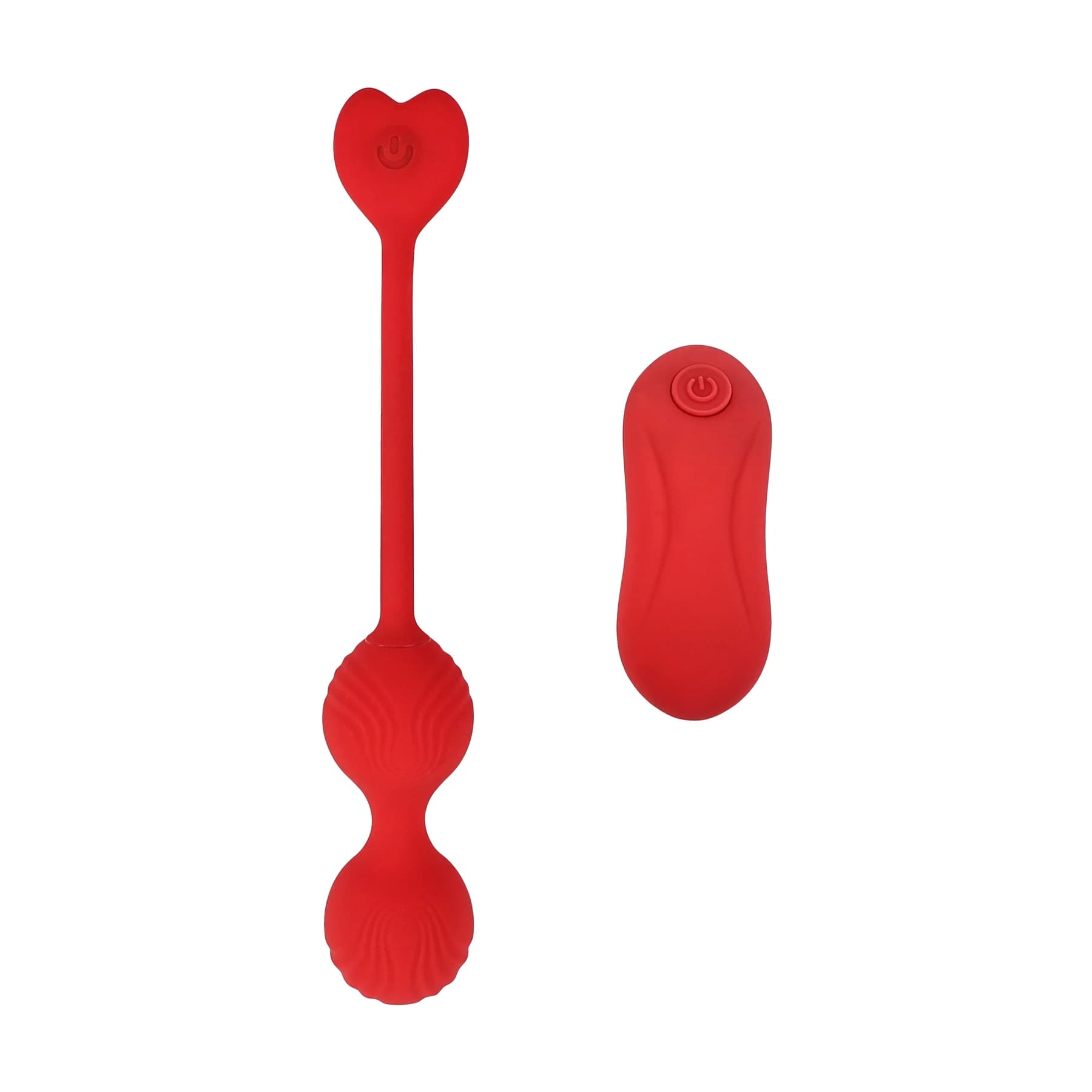 Adam & Eve Sweetheart Kegel Trainer Vibrating Balls with Remote thumbnail 2