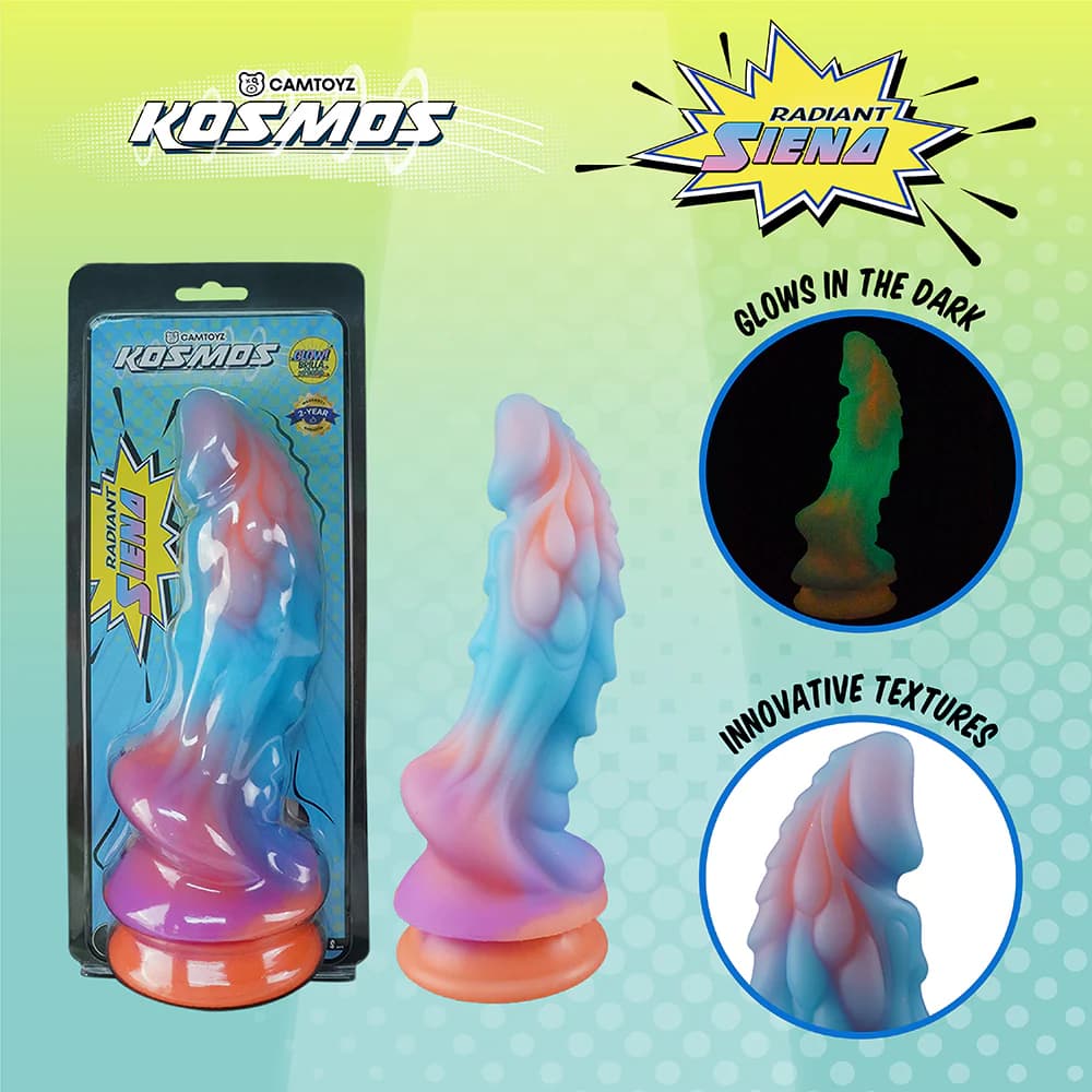Camtoyz Kosmos Radiant Siena Glow-in-the-Dark Dildo thumbnail 8
