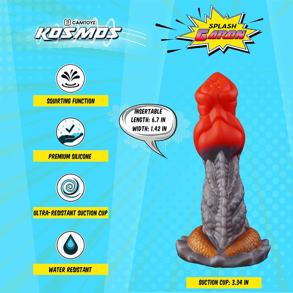 Camtoyz Kosmos Splash Garon Squirting Dildo thumbnail 9