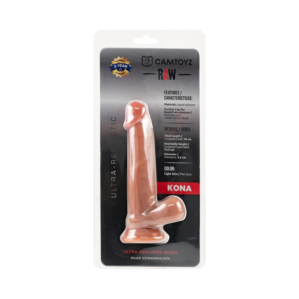 Camtoyz Raw Kona Ultra-Realistic 7.5 in. Dildo