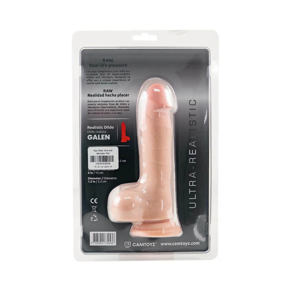 Camtoyz Raw Galen Ultra-Realistic 8 in. Dual Density Dildo thumbnail 2