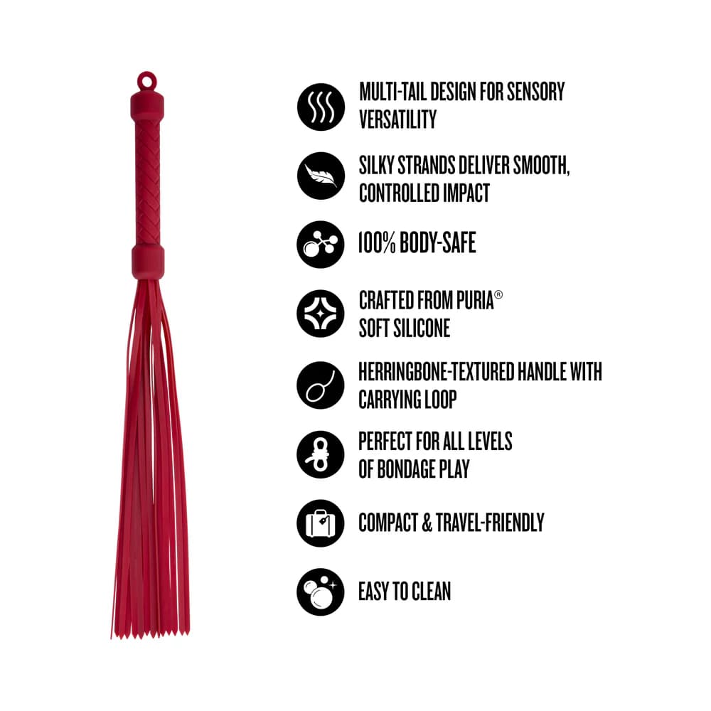 Temptasia Ardor Flogger Red thumbnail 7