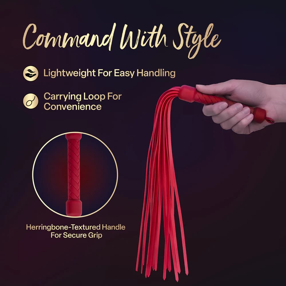 Temptasia Ardor Flogger Red thumbnail 10