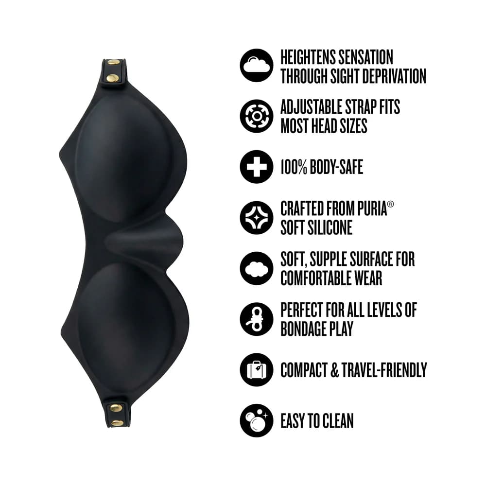 Temptasia Ardor Blindfold Black thumbnail 7