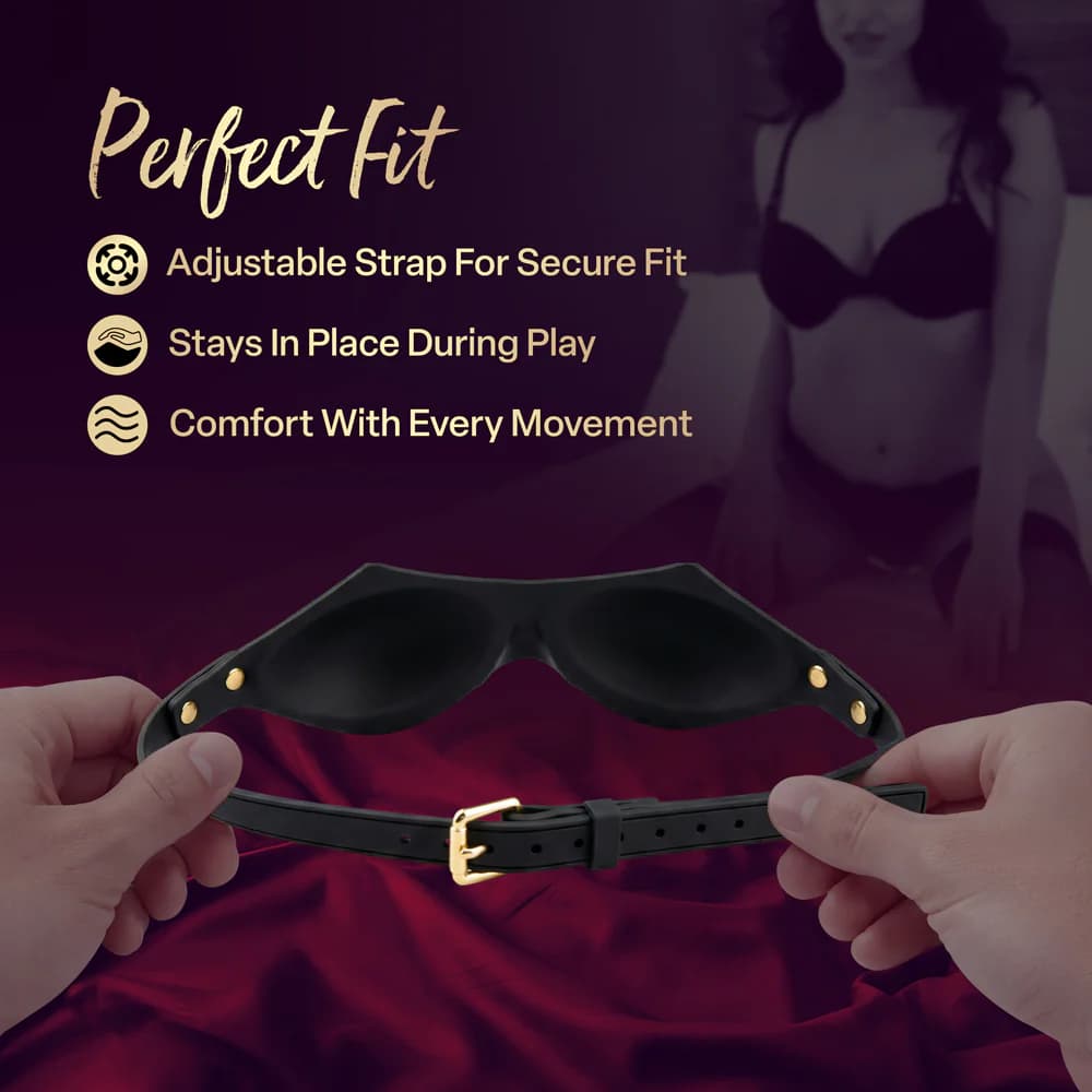 Temptasia Ardor Blindfold Black thumbnail 10