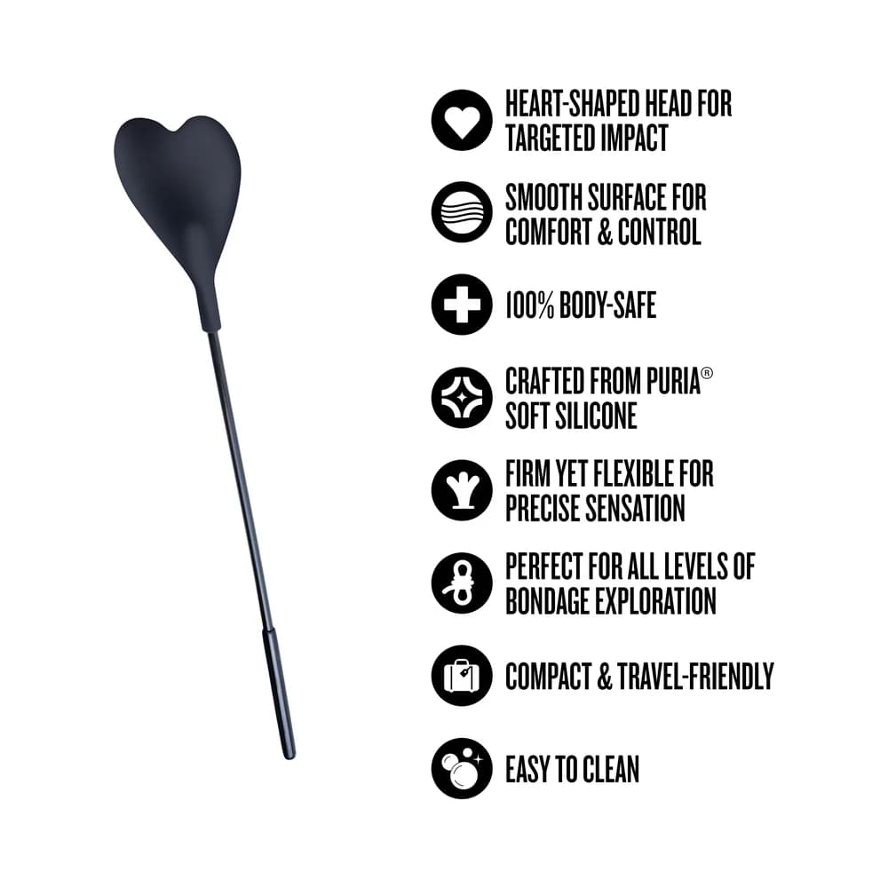 Temptasia Ardor Heart Crop Black thumbnail 7