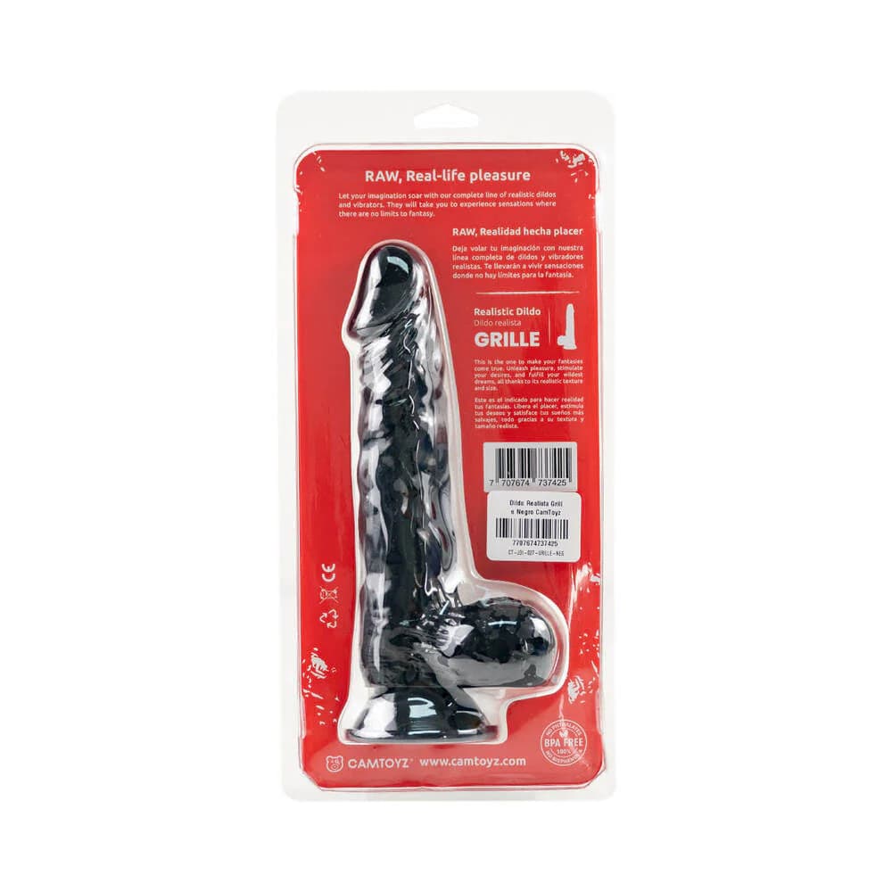 Camtoyz Raw Grille Realistic 8 in. Dildo thumbnail 2