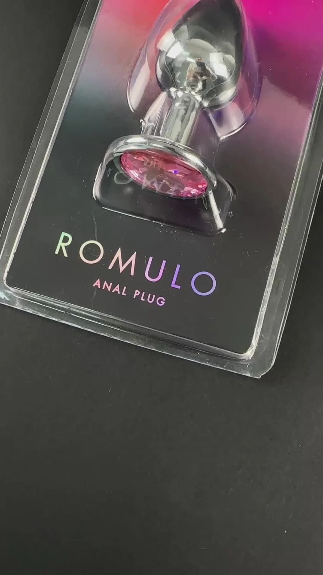 Camtoyz Onix Romulo Anal Plug Silver/Pink thumbnail 6