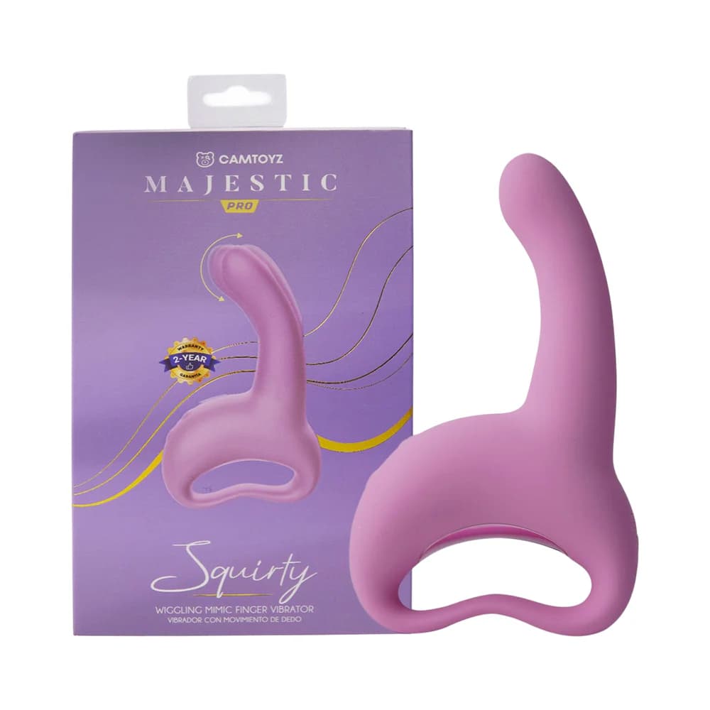 Camtoyz Majestic Pro Squirty Wiggling Mimic Finger Vibrator