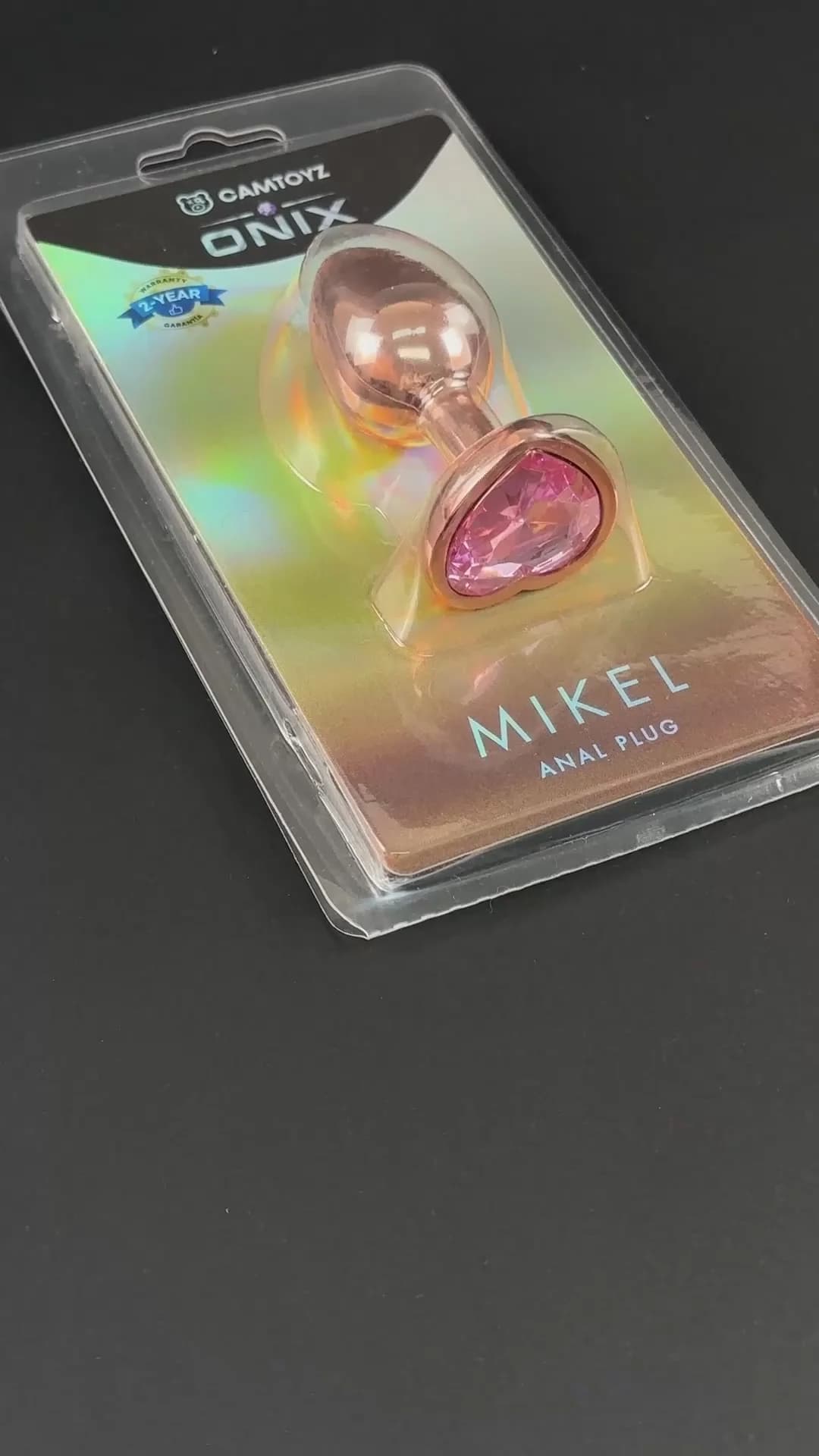 Camtoyz Onix Mikel Anal Plug Copper thumbnail 5