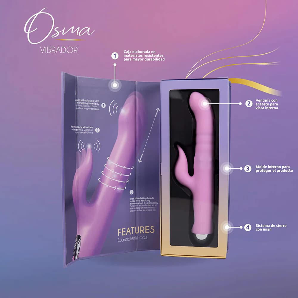 Camtoyz Majestic Pro Osma Thrusting Rabbit Vibrator thumbnail 10
