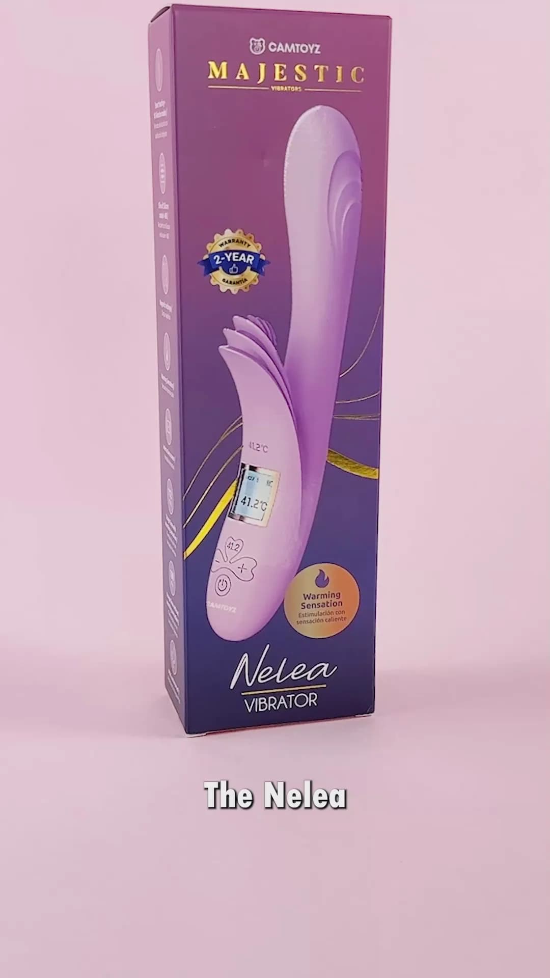 Camtoyz Majestic Nelea Heated Rabbit Vibrator thumbnail 8