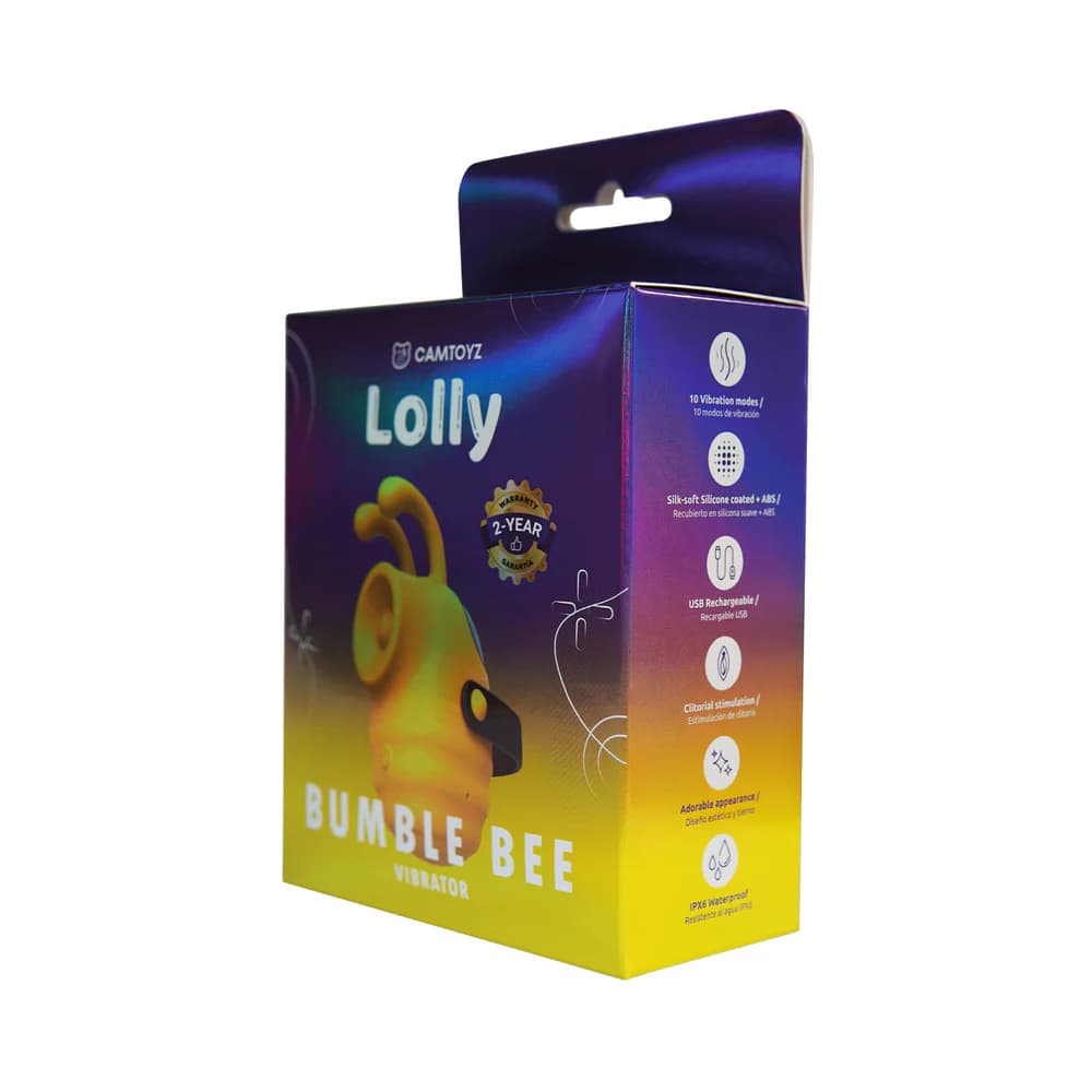 Camtoyz Lolly Bumble Bee Clitoral Thumper Vibrator thumbnail 7