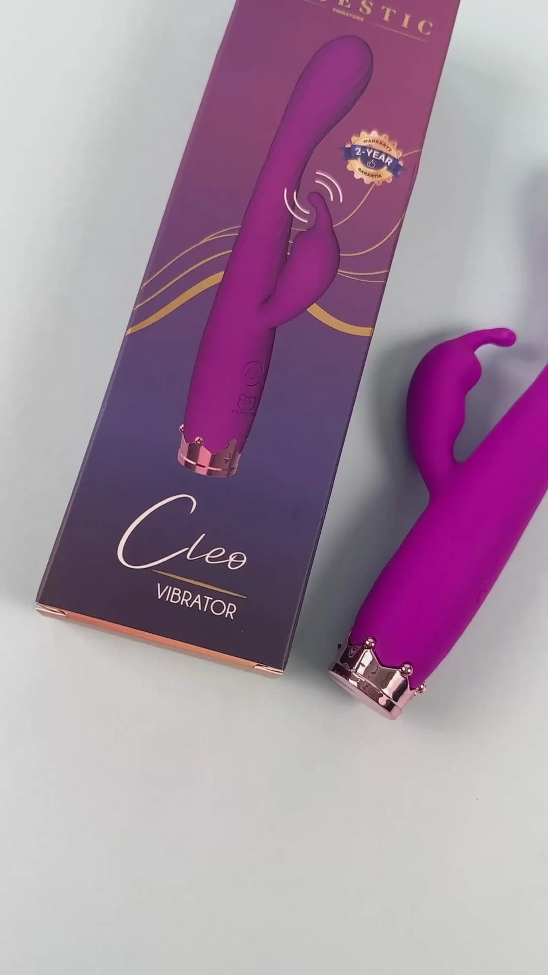 Camtoyz Majestic Cleo Rabbit Vibrator thumbnail 9