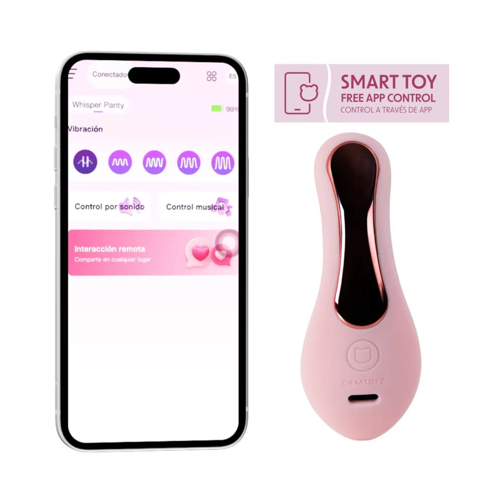 Camtoyz Pro Whisper Ultra-Silent Vibrating Panty with App thumbnail 2