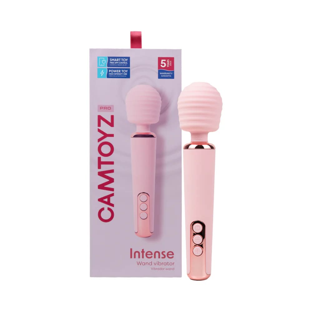 Camtoyz Pro Intense Wand Vibrator with App