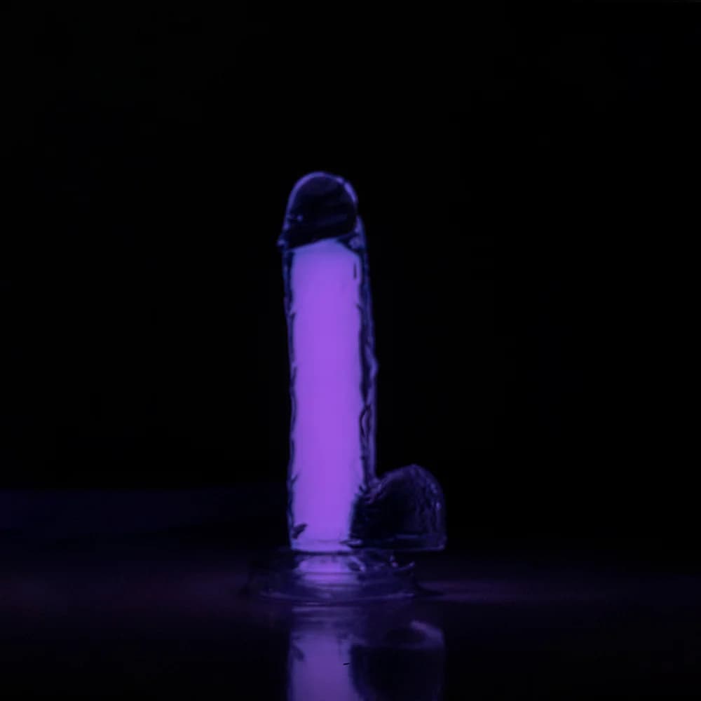 Camtoyz Raw Mabel Realistic 7.5 in. Glow-in-the-Dark Dildo thumbnail 5