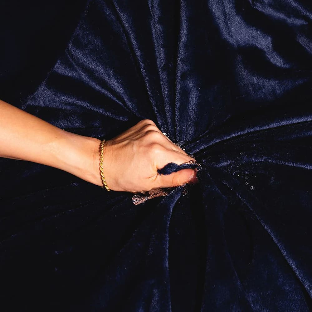 Splash Blanket Furlush Large Navy thumbnail 4