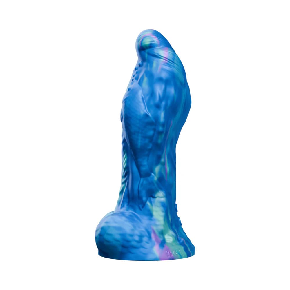 Tentra Marinus Sea Beast Vibrating Dildo Blue thumbnail 4
