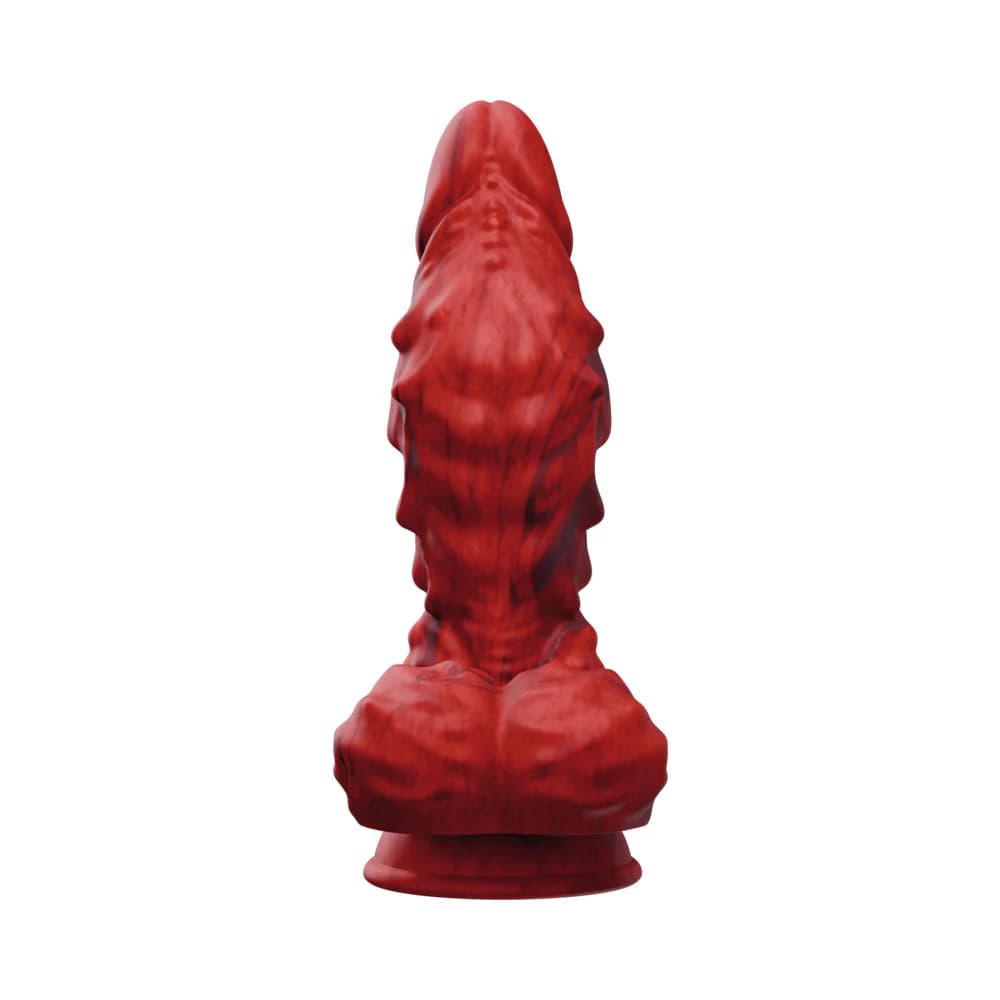 Tentra Vulkris Volcanic Dragon Vibrating Dildo Red thumbnail 3