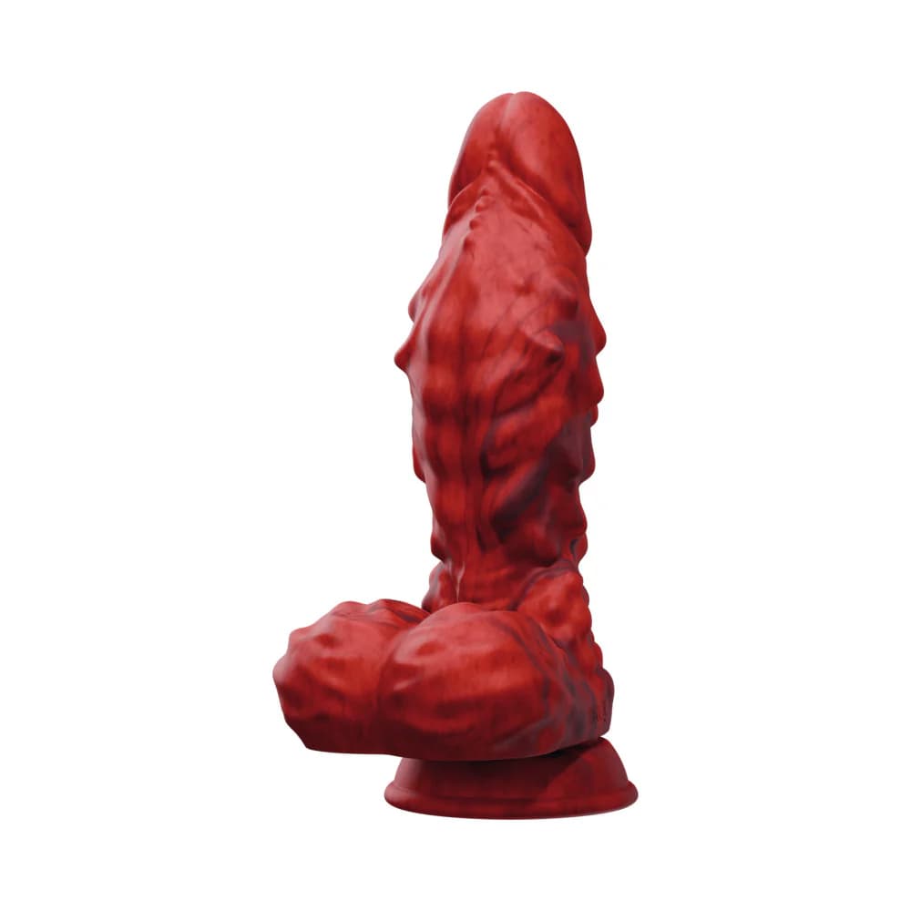 Tentra Vulkris Volcanic Dragon Vibrating Dildo Red thumbnail 5