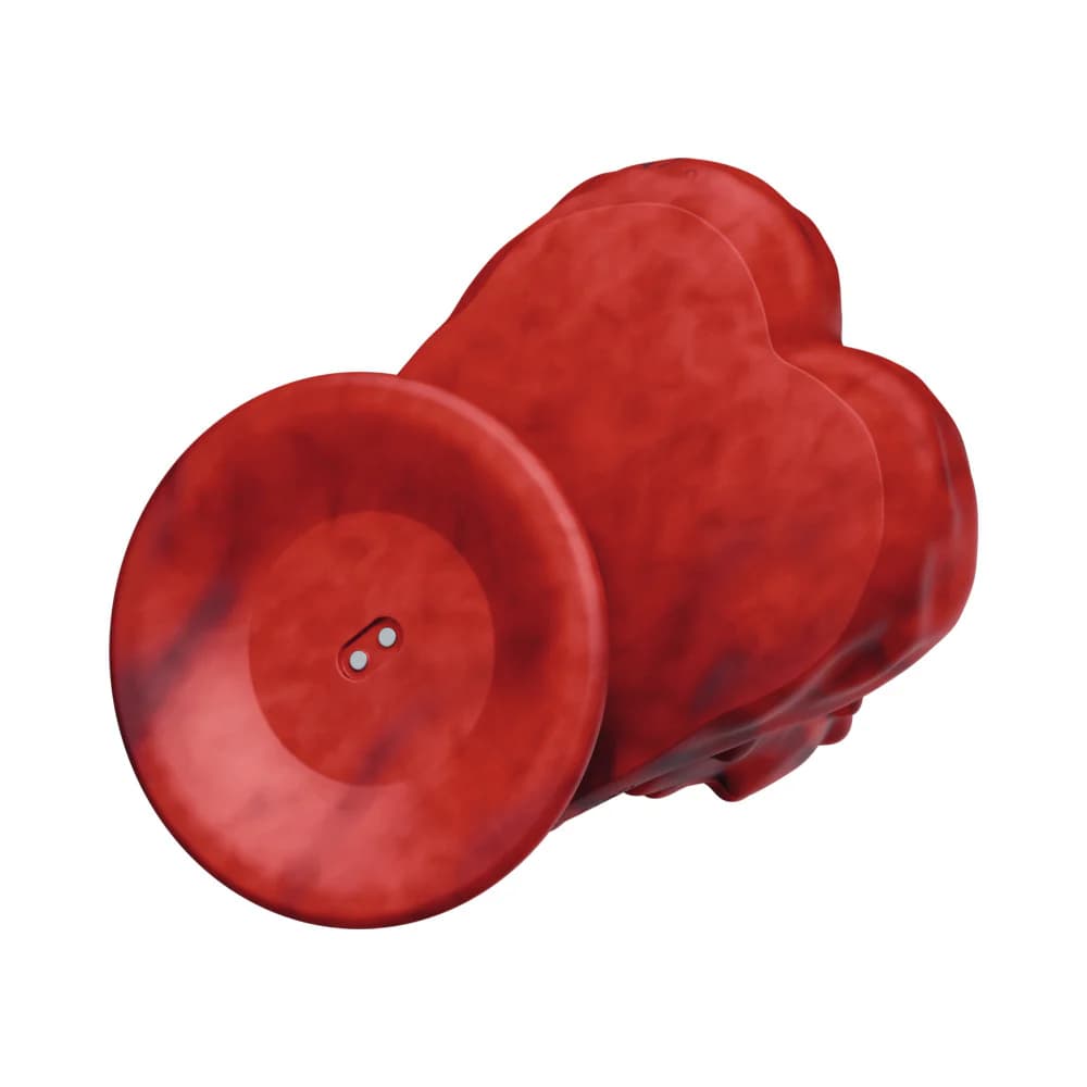 Tentra Vulkris Volcanic Dragon Vibrating Dildo Red thumbnail 7