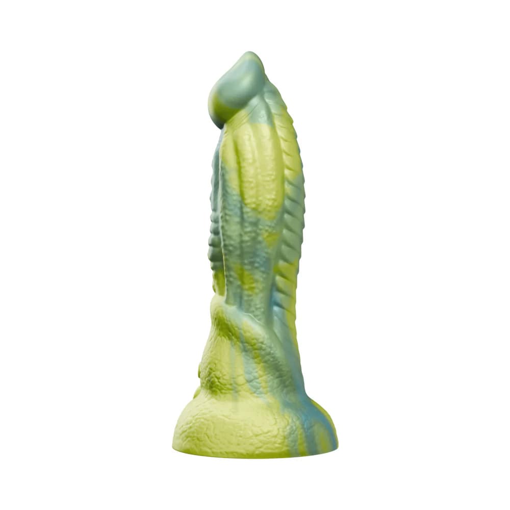 Tentra Rithen Reptilian Thrusting Dildo Green thumbnail 2
