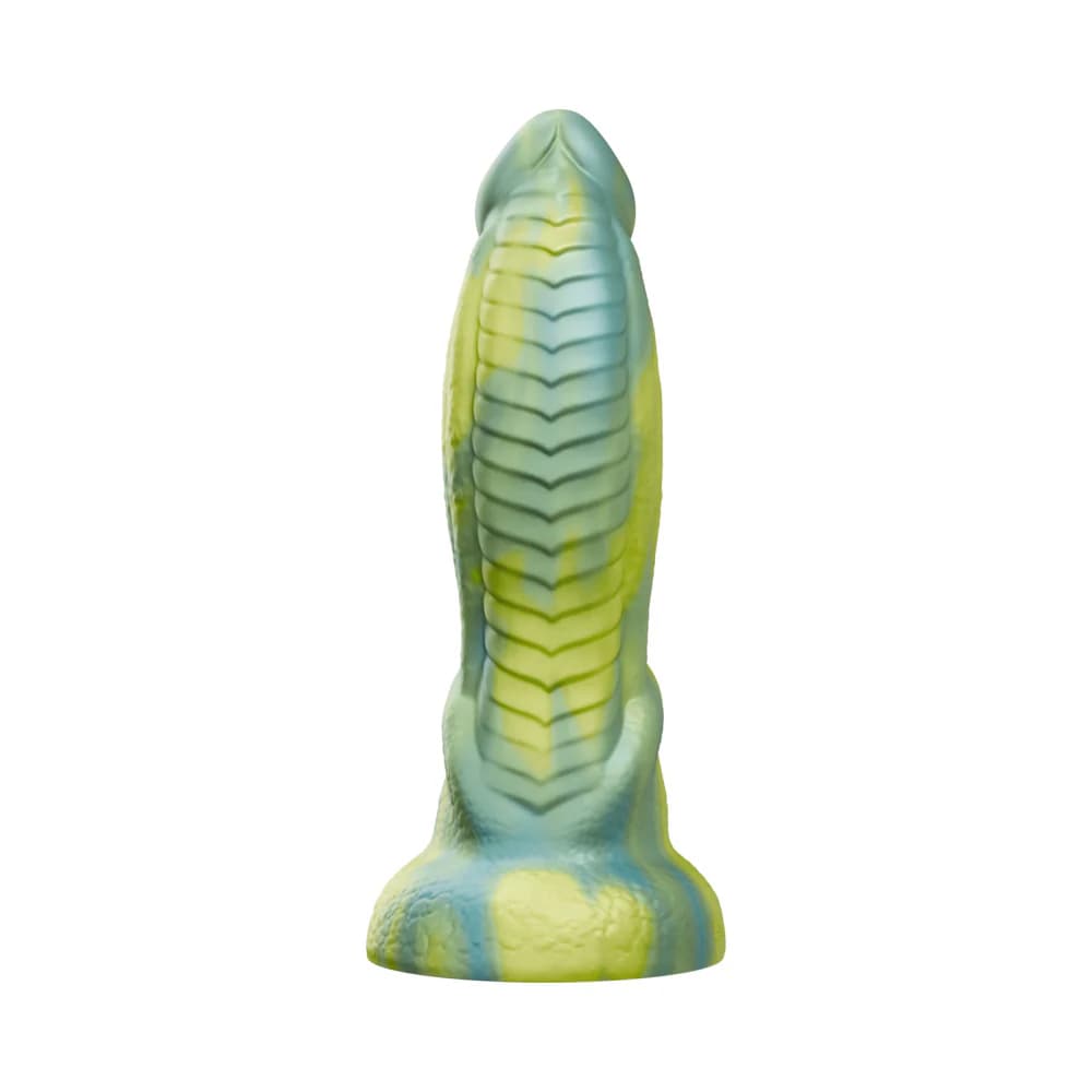 Tentra Rithen Reptilian Thrusting Dildo Green thumbnail 3