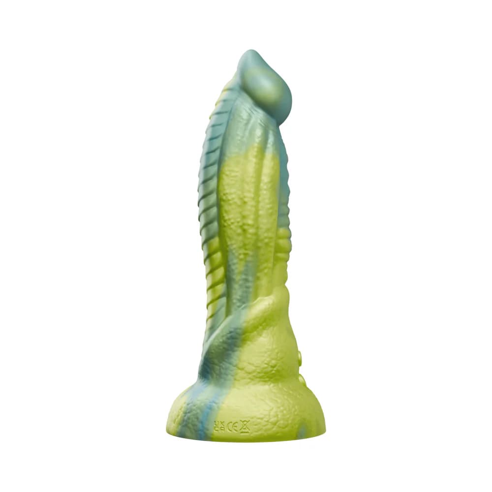 Tentra Rithen Reptilian Thrusting Dildo Green thumbnail 4