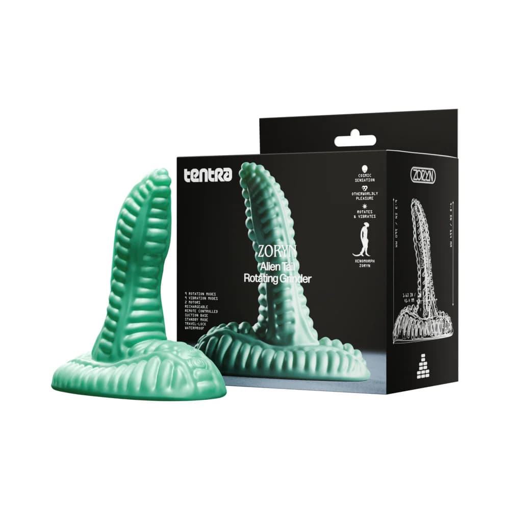 Tentra Zoryn Alien Tail Rotating Grinder Green