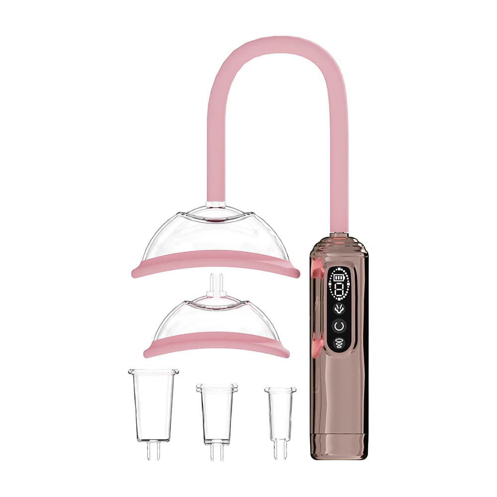 PUMPED Automatic Rechargeable Vulva, Breast & Nipple Pump Rose Gold thumbnail 2