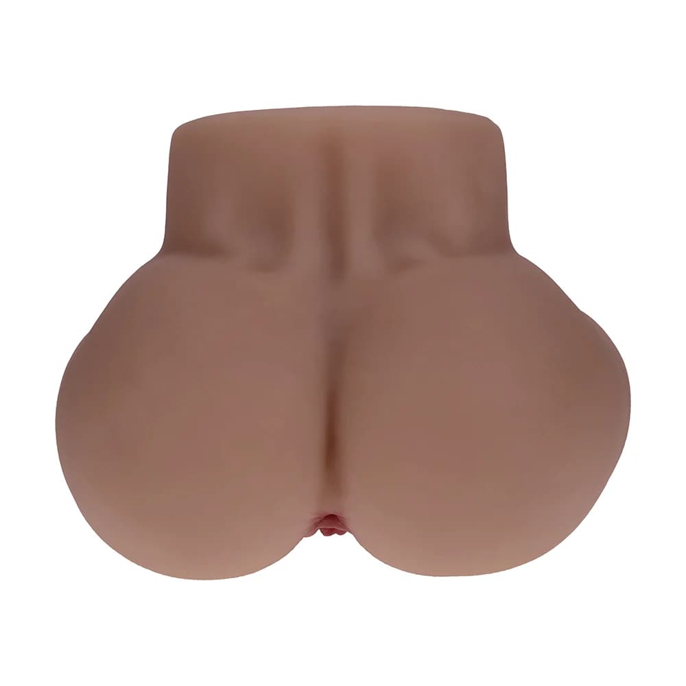 Xkin Bodyforms Kaya Bloom Dual Entry Vibrating Masturbator Brown thumbnail 5