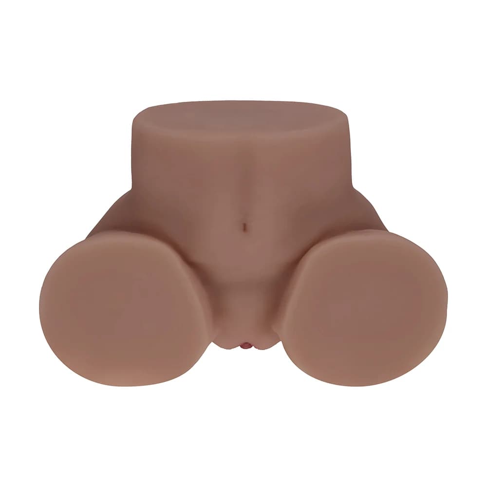 Xkin Bodyforms Kaya Bloom Dual Entry Vibrating Masturbator Brown thumbnail 6