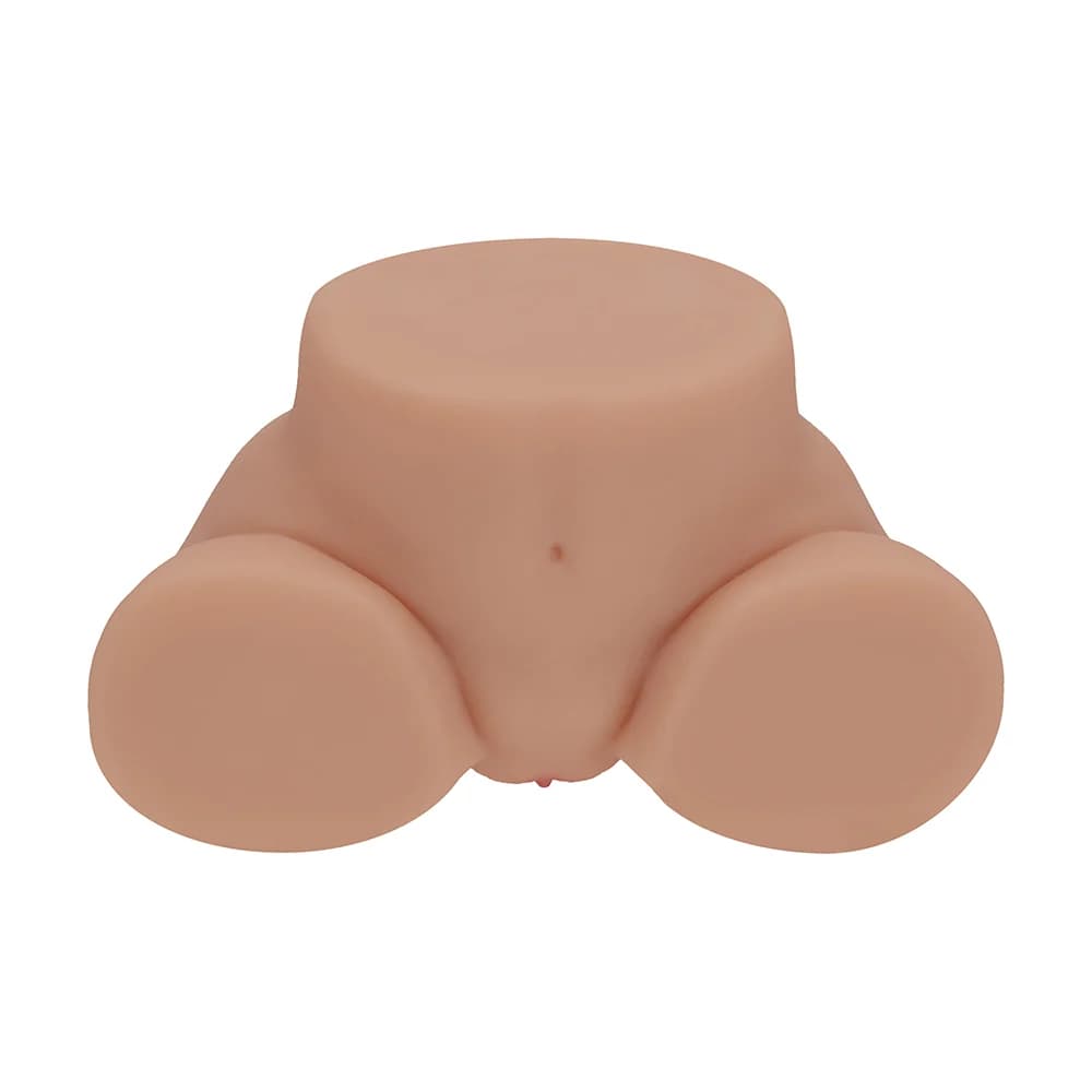 Xkin Bodyforms Lux Arden Dual Entry Vibrating Masturbator Tan thumbnail 6