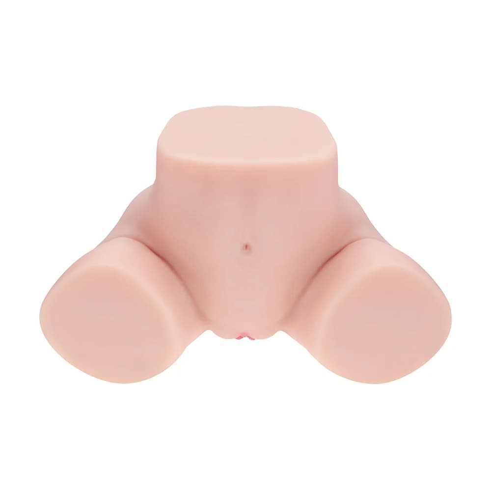Xkin Bodyforms Elina Rosewood Dual Entry Vibrating Masturbator Beige thumbnail 5