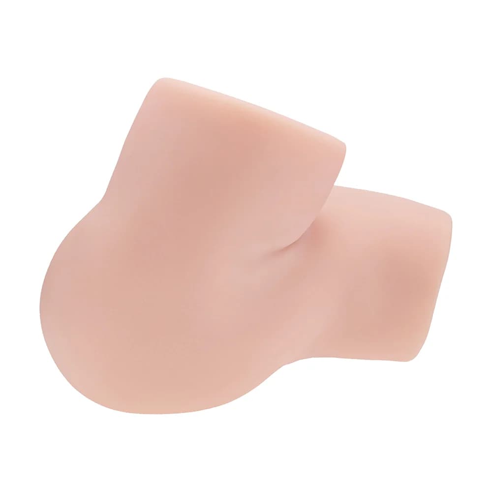 Xkin Bodyforms Elina Rosewood Dual Entry Vibrating Masturbator Beige thumbnail 7