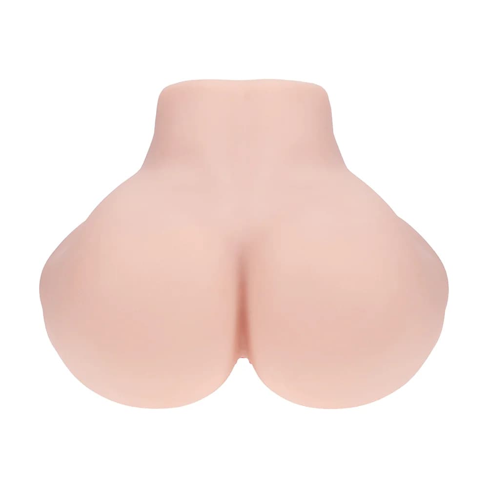 Xkin Bodyforms Elina Rosewood Dual Entry Vibrating Masturbator Beige thumbnail 9