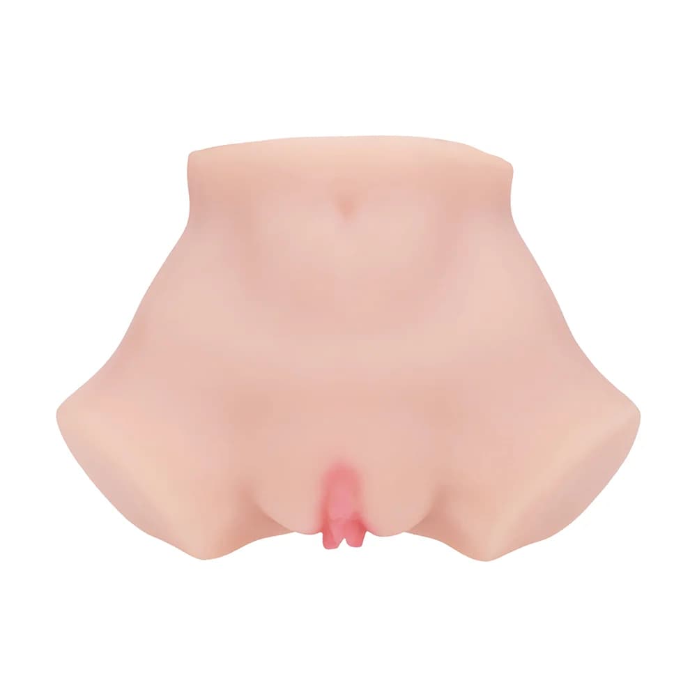Xkin Bodyforms Aria Summers Dual Entry Vibrating Masturbator Beige thumbnail 5