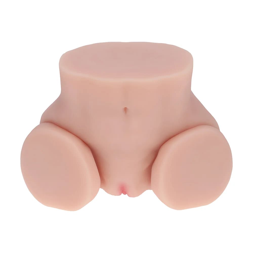 Xkin Bodyforms Mia Hart Dual Entry Vibrating Masturbator Beige thumbnail 5