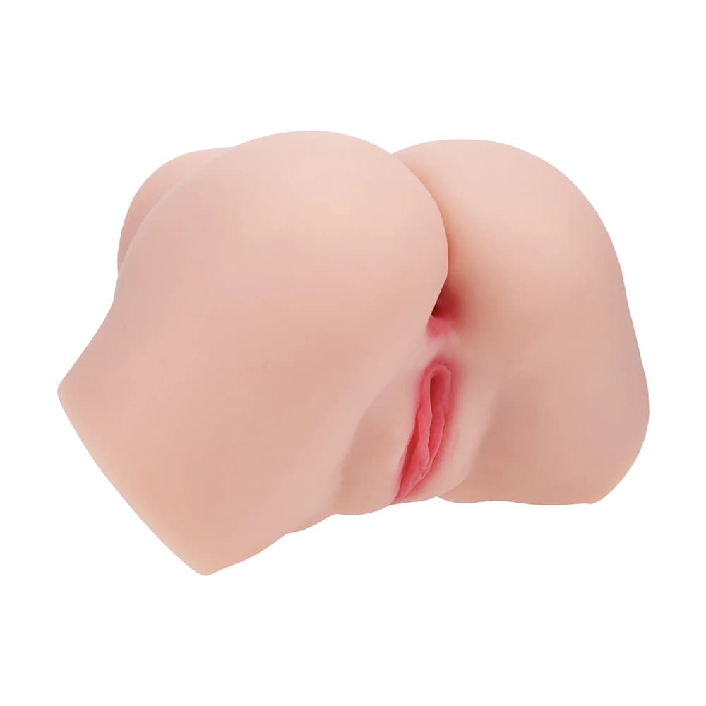 Xkin Bodyforms Ivy Lane Dual Entry Vibrating Masturbator Beige thumbnail 3