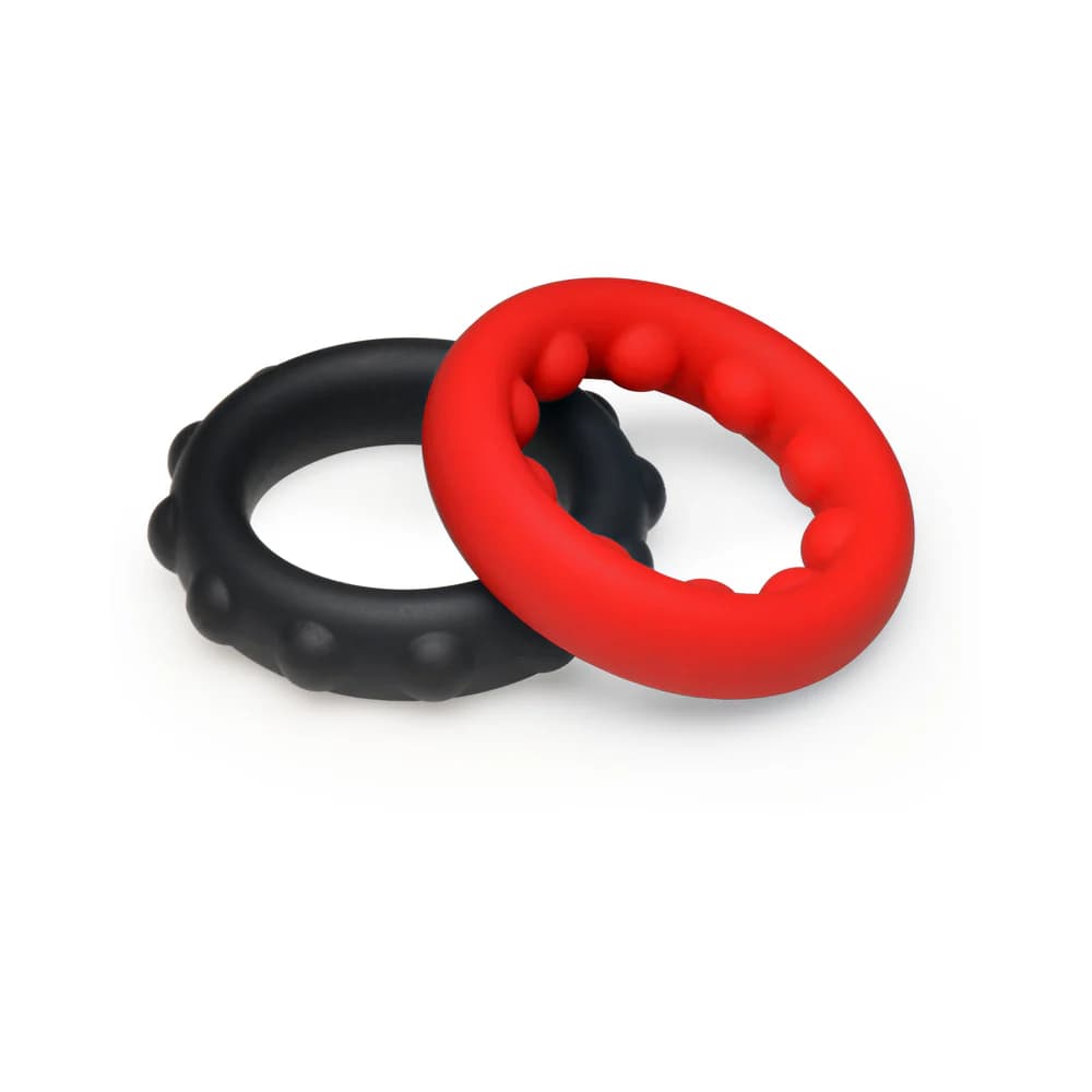 JOCK Enhancers Weighted Silicone C-Ring Set thumbnail 5