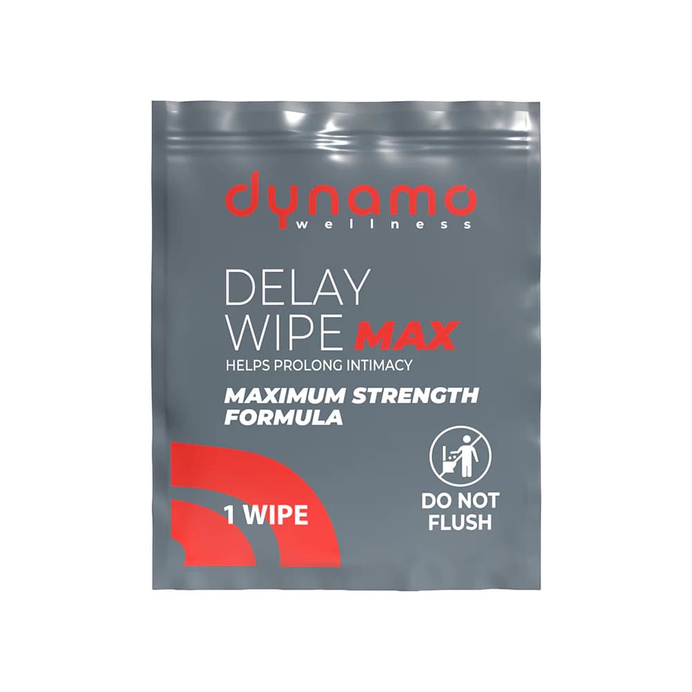 Dynamo Wellness Maximum Strength Delay Wipe 7.5% - 36-Pack thumbnail 2