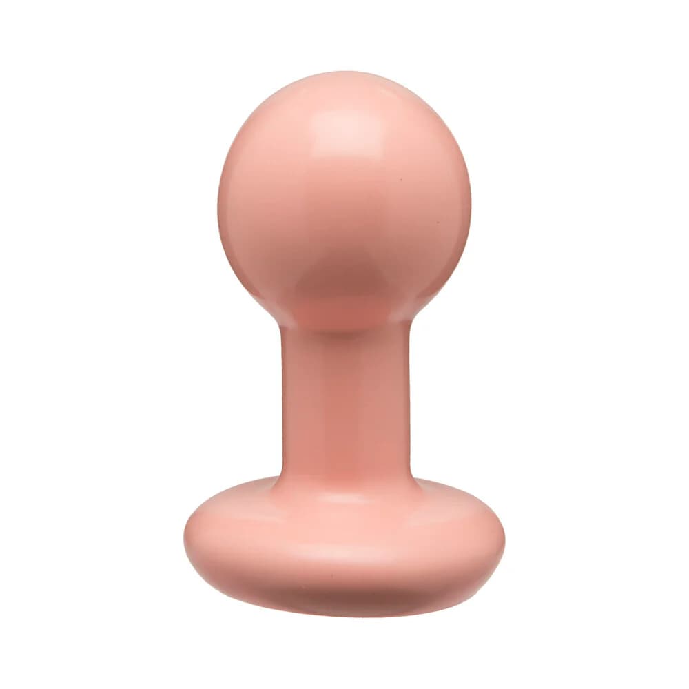 The Classic Round Butt Plug Cream Small thumbnail 2