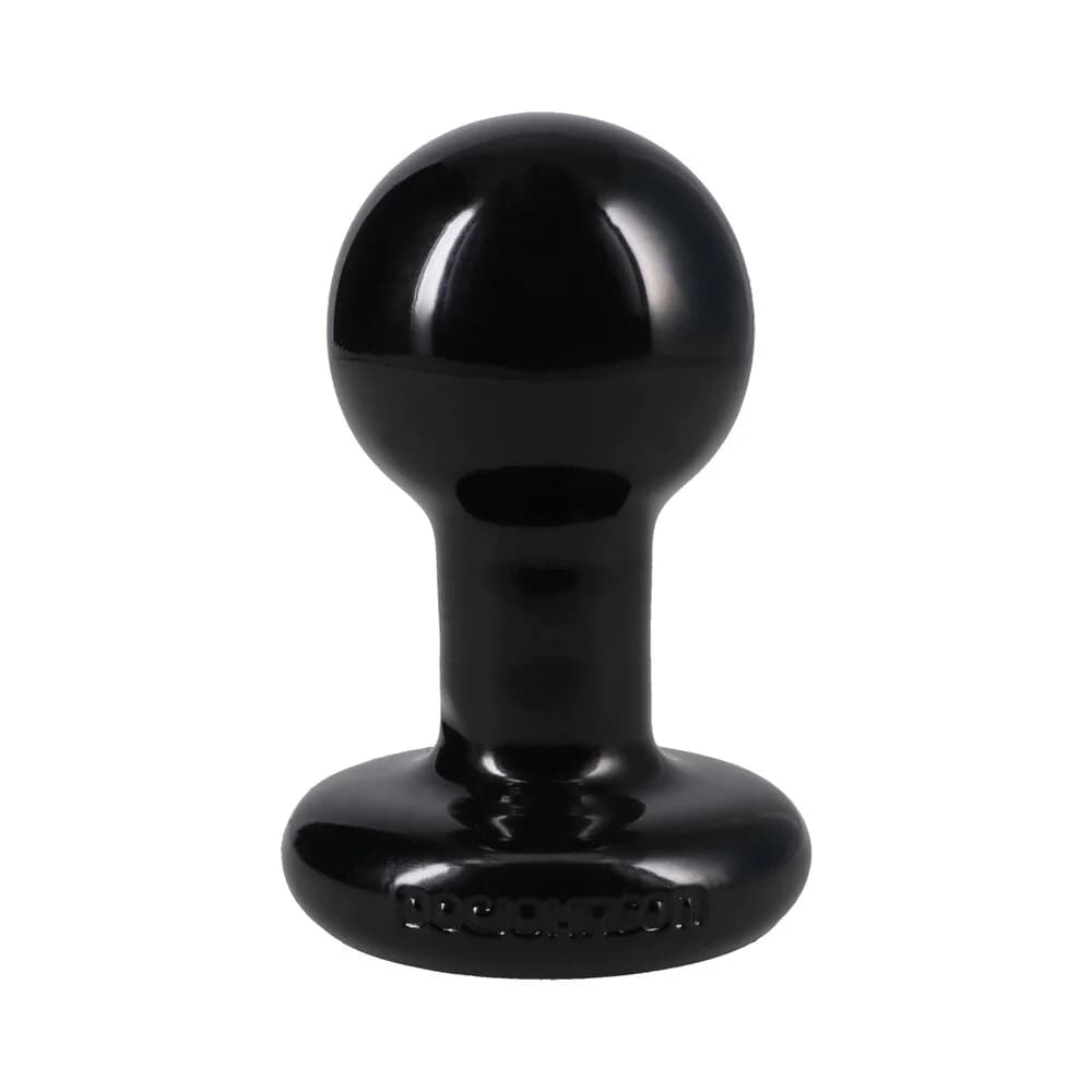 The Classic Round Butt Plug Black Small thumbnail 2