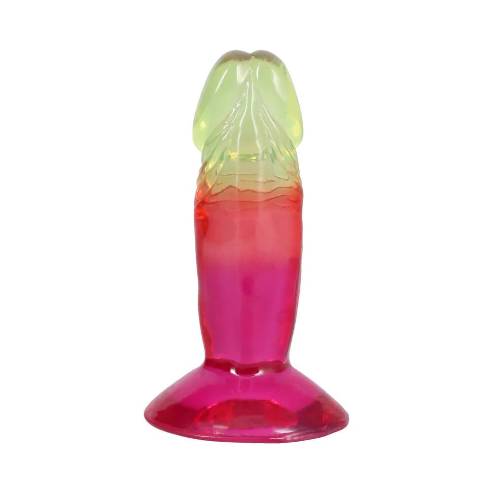 Crystal Jellies 4.5 in. Dong Rainbow thumbnail 3
