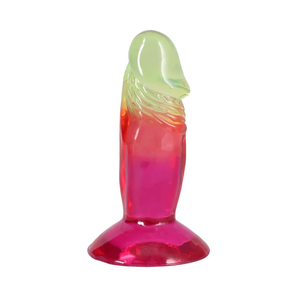 Crystal Jellies 4.5 in. Dong Rainbow thumbnail 4