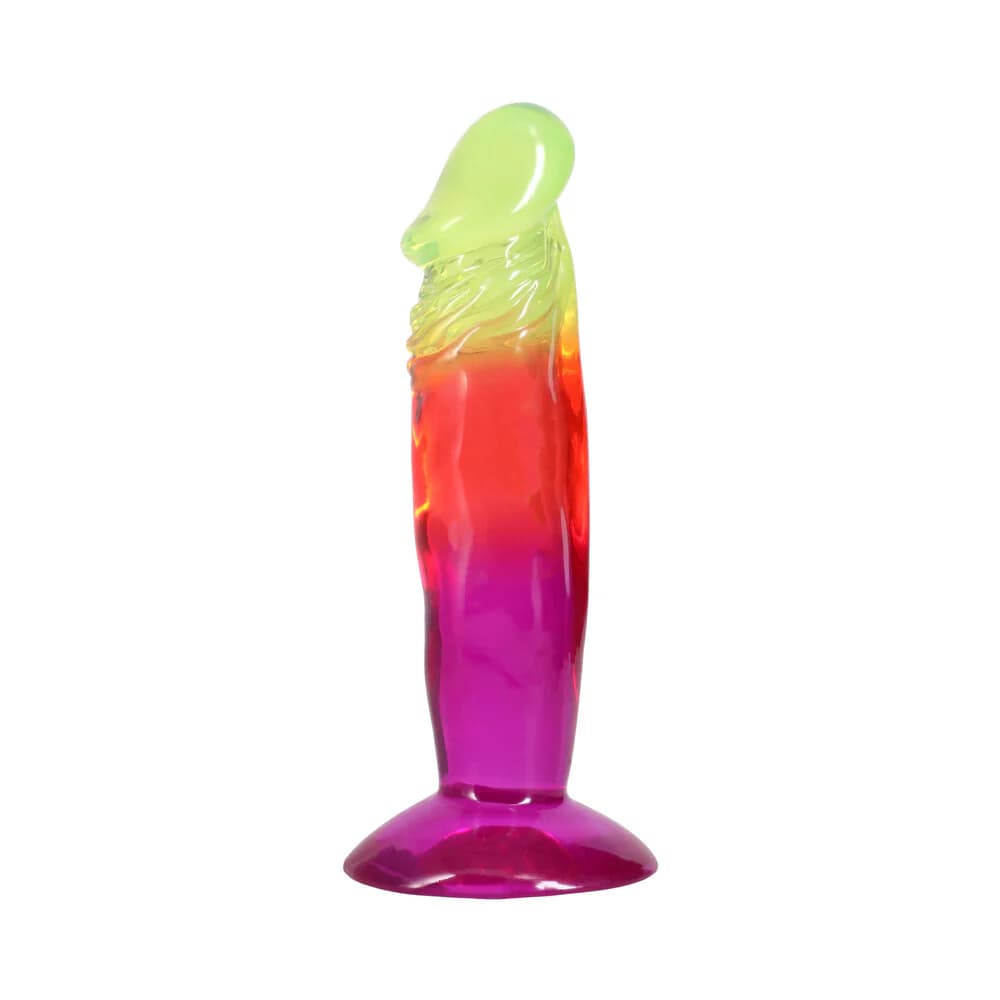 Crystal Jellies 6.5 in. Dong Rainbow thumbnail 2