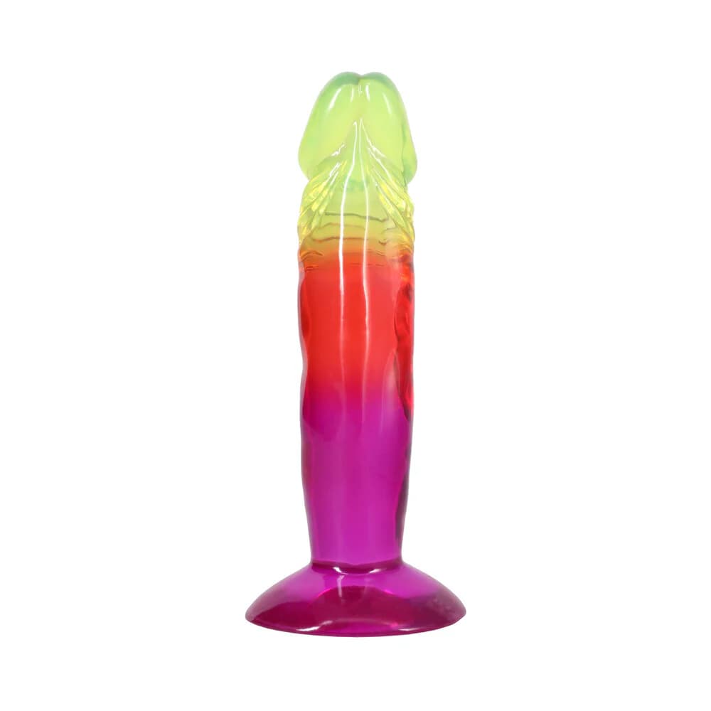 Crystal Jellies 6.5 in. Dong Rainbow thumbnail 3